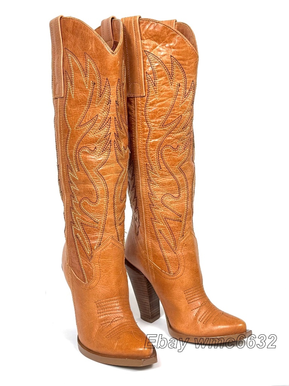 Jessica Simpson Alan Cowboy Cowgirl Boots - Women's 7B Excellent Condition